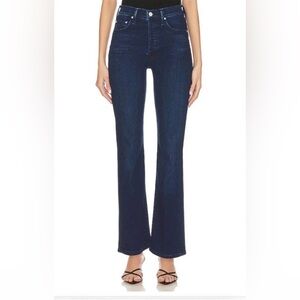 MOTHER Dark Indigo Flare Jeans